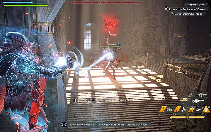 The respawns are blocked - time for another challenging battle - Freelancer Down | Anthem story missions walkthrough - Story missions - Anthem Guide