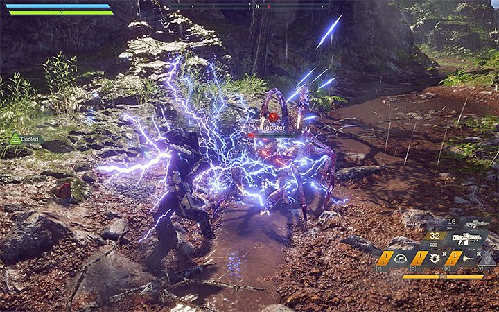 Shock mace - Your only melee weapon - Ranger class javelin in Anthem - Javelin Classes - Anthem Guide