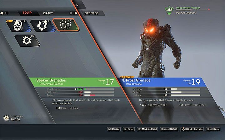 Assault Launcher - We recommend Seeking Missile ability - Ranger class javelin in Anthem - Javelin Classes - Anthem Guide