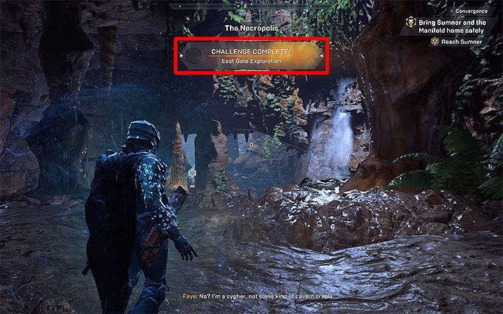 The game will inform you about exploring a given location in 100% - How to explore a location in 100% in Anthem? - FAQ - Anthem Guide