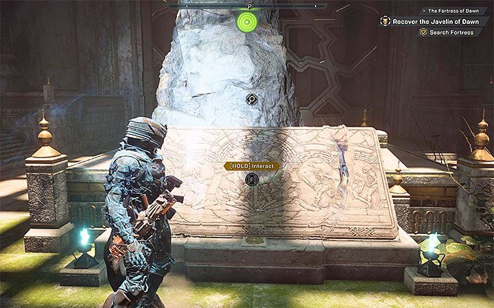 You can now enter the Fortress of Dawn - this place is a separate location - The Fortress of Dawn | Anthem story missions walkthrough - Story missions - Anthem Guide