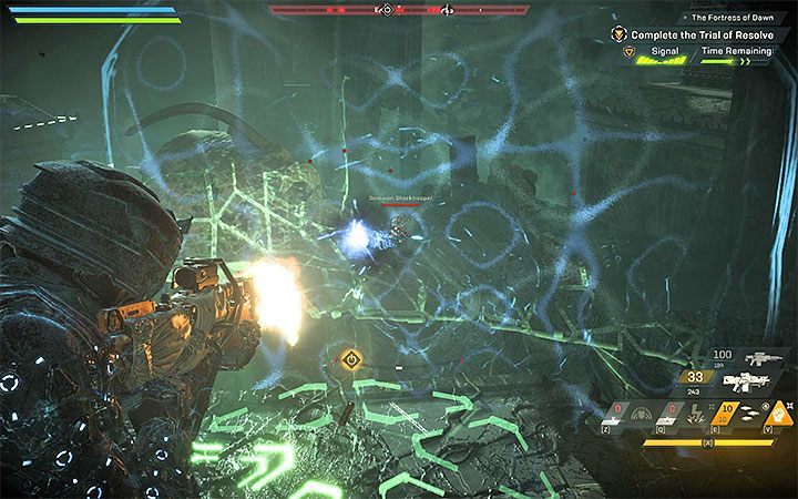 Continue exploring the Fortress of Dawn - The Fortress of Dawn | Anthem story missions walkthrough - Story missions - Anthem Guide