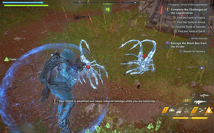 Another advantage of combos is that negative effects can also be inflicted on other enemies - Combos in Anthem - How to perform a combo? - Basics - Anthem Guide