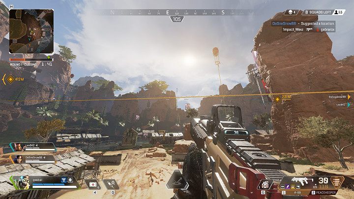 Launch Pads provide Octane and his team extraordinary mobility - Octane - Adrenaline junkie | Heroes Apex Legends - Legends - Apex Legends Guide