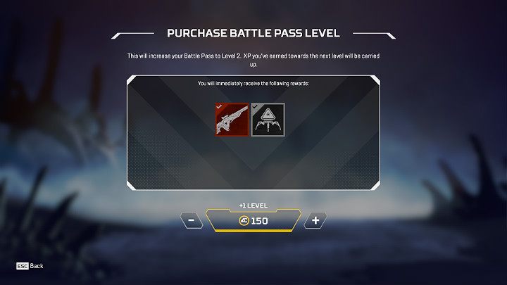 Players who want to quickly earn all the seasonal prizes in Apex Legends will be able to buy additional levels - Season 1 - Wild Frontier | Apex Legends - Season in Apex Legends - Apex Legends Guide