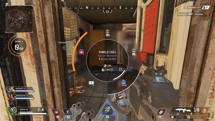 In Apex Legends, armor is found in random locations around the map - Interface in Apex Legends - Starting tips - Apex Legends Guide