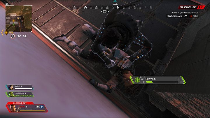 Every defeated player becomes staggered before he is eliminated - Starting tips for Apex Legends - Starting tips - Apex Legends Guide