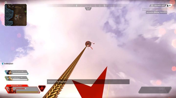 Remember that you are exposed to attacks from all enemies in the area while climbing - What are the Red Balloons used for in Apex Legends? - FAQ - Apex Legends Guide