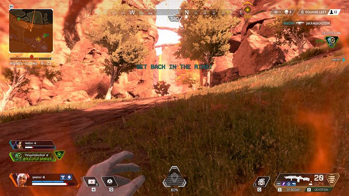The ever-closing Ring not only makes the gameplay more difficult and forces the players to move the battle into the given location, but can also lead to the death of your hero - Things you should NOT do in Apex Legends - Starting tips - Apex Legends Guide