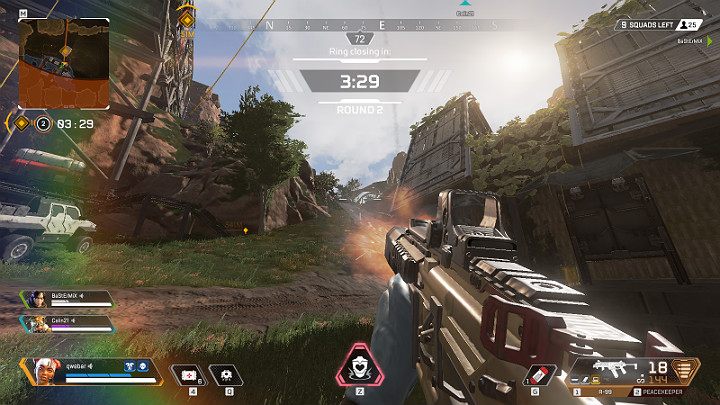 Firing your weapon may alert the opponent that youre nearby, moreover youll waste your ammunition, which is quite a precious commodity - Things you should NOT do in Apex Legends - Starting tips - Apex Legends Guide