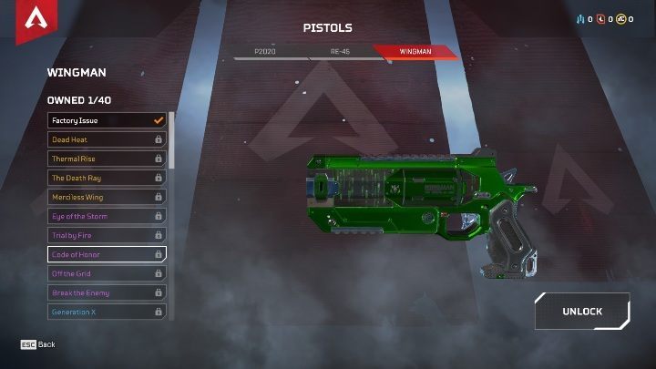 In the game, you will find three models of guns - P2020, RE-45, and WINGMAN - The best weapons in Apex Legends - Starting tips - Apex Legends Guide