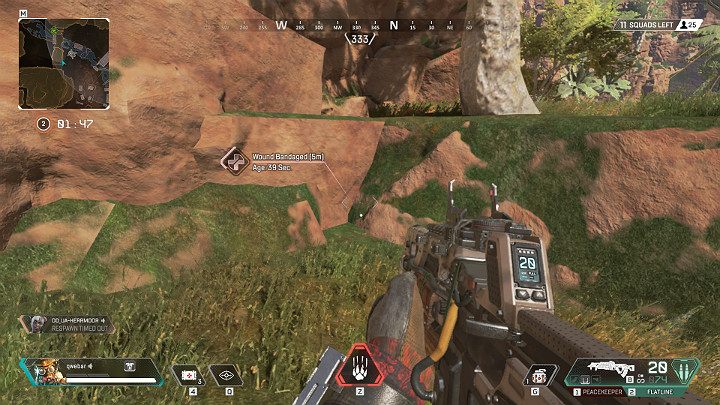 Thanks to his passive ability, Bloodhound can notice tracks left by the enemy - Bloodhound - Technological Tracker | Heroes Apex Legends - Legends - Apex Legends Guide