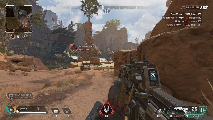 Thanks to his tactical ability Bloodhound can receive a lot of useful data, e - Bloodhound - Technological Tracker | Heroes Apex Legends - Legends - Apex Legends Guide