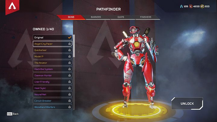 Every legend in Apex Legends can wear various additional skins - Crafting and currency in Apex Legends - Currency and Apex packs - Apex Legends Guide
