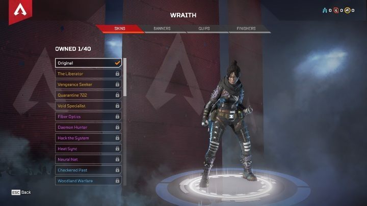A detailed description of the features and the proposed way of playing this Wraith can be found on a dedicated guide page - All Legends in Apex Legends - Legends - Apex Legends Guide