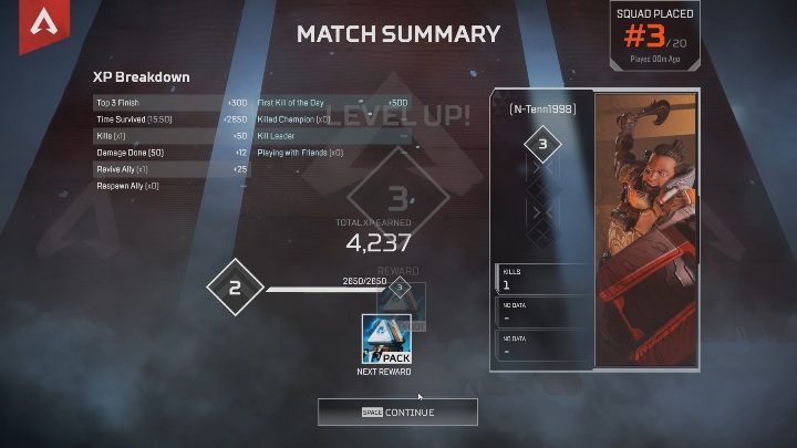 Type of trophy: silver - List of trophies in Apex Legends - Annex - Apex Legends Guide