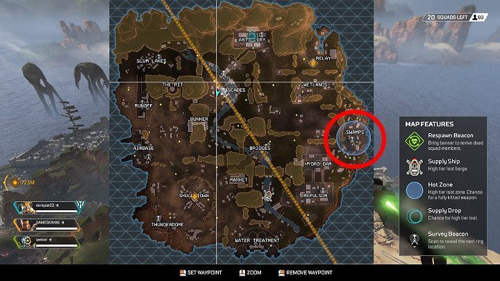 We discuss the issue of finding and landing on the ship in more detail in The best landing spots section of this guide - List of trophies in Apex Legends - Annex - Apex Legends Guide