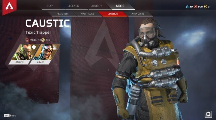 Legend tokens are a special currency you get by leveling up - In-game currencies in Apex Legends - Currency and Apex packs - Apex Legends Guide