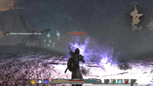 Move along the corridor and in some moment you will get into mincrawlers' queen lair (M5, 3) - Four Old Stones - p. 2 - Walkthrough - Arcania: Fall of Setarrif - Game Guide and Walkthrough