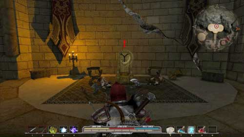 When you leave mages' tower (M4, 3) (you will find description how to get to this place in quest On Leter's traces) go down and start walking along path on your left - Four Old Stones - p. 2 - Walkthrough - Arcania: Fall of Setarrif - Game Guide and Walkthrough