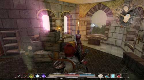 During quest On Lester's trace you will get into the palace (M4, 6) - Four Old Stones - p. 2 - Walkthrough - Arcania: Fall of Setarrif - Game Guide and Walkthrough