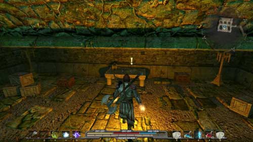 After you approach to next crossroad get right - Under Water - Walkthrough - Arcania: Fall of Setarrif - Game Guide and Walkthrough