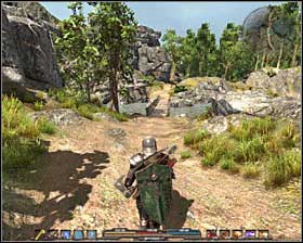 Go south #1 (M5, 2) because, you have to get to the Southern Silverlake - Quests - p. 3 | Silverlake Side Quests - Silverlake - Arcania: Gothic 4 Game Guide