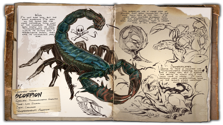 A creature that can poison with its tail - ARK: Creatures useful at taming - most useful - Most useful dinosaurs - ARK Survival Evolved Guide