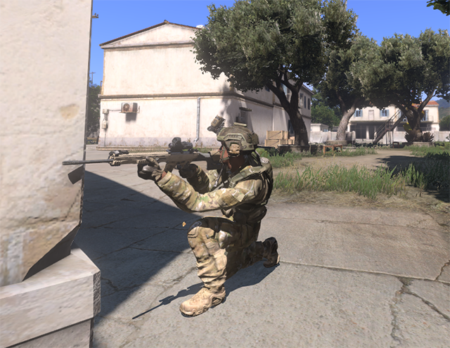 Peeking around the corner - Movement - Gameplay Basics - Arma III - Beta - Game Guide and Walkthrough
