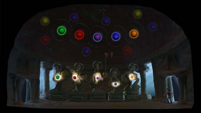 1 - Rooms with statue - Second tower - Armikrog - Game Guide and Walkthrough