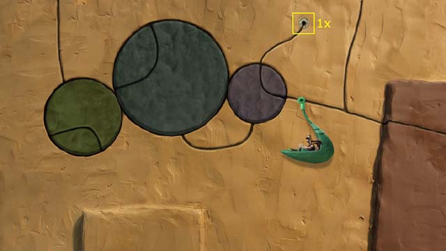 Now go back to the beginning and ride the branch coming through the first circle - Riding to the third tower - Second tower - Armikrog - Game Guide and Walkthrough