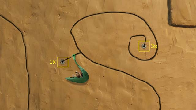 Ride left on the short branch, then three times on the curved branch - Riding to the third tower - Second tower - Armikrog - Game Guide and Walkthrough