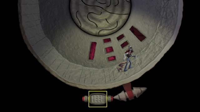 When you get the right pattern (like on the screenshot above) go left and back to the pink room - Pink room and rotating chamber - First tower - Armikrog - Game Guide and Walkthrough