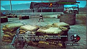 Now proceed to the yellow barrier - Aggro Training | Walkthrough - Walkthrough - Army of Two Game Guide & Walkthrough