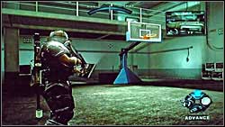 The last case is located in that cargo space, in which you have to push missiles on a lift - Intelligence cases | Walkthrough - Walkthrough - Army of Two Game Guide & Walkthrough