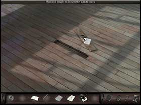 Theres some number or date written on the back of the floorboard (1793) - Paris, France, April 15-17, 2008 - Ballet room - April 15-17, 2008 - Art of Murder: Hunt For The Puppeteer - Game Guide and Walkthrough