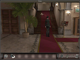Arriving outside of the hotel Nicole heads towards the entrance (ahead) - Paris, France, April 15-17, 2008 - Hotel - April 15-17, 2008 - Art of Murder: Hunt For The Puppeteer - Game Guide and Walkthrough