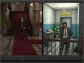 Now she can set up the antenna (close-up) and use the laptop (left click it twice) - Paris, France, April 15-17, 2008 - Hotel - April 15-17, 2008 - Art of Murder: Hunt For The Puppeteer - Game Guide and Walkthrough