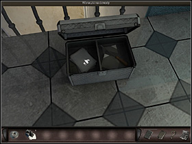 She goes back up and makes a suggestion to the policeman, that theres something interesting inside - Paris, France, April 15-17, 2008 - Jack Duprees Apartment - April 15-17, 2008 - Art of Murder: Hunt For The Puppeteer - Game Guide and Walkthrough