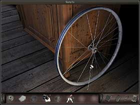 With the antenna in her inventory agent can now get back to Duprees apartment window - Paris, France, April 15-17, 2008 - Jack Duprees Apartment - April 15-17, 2008 - Art of Murder: Hunt For The Puppeteer - Game Guide and Walkthrough