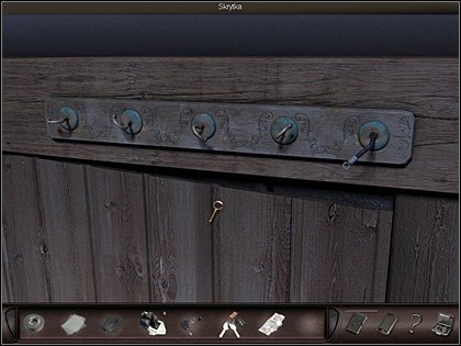 1) the first hook to be turned is number five (red 5 is the first digit of the code) and it should up in the South-West position, same as the red marker on the map - Paris, France, April 15-17, 2008 - Jack Duprees Apartment - April 15-17, 2008 - Art of Murder: Hunt For The Puppeteer - Game Guide and Walkthrough