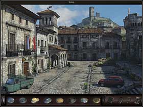 3 - Azarra, Spain, April 18, 2008 - Workshop; antique shop; fountain; store - April 18, 2008 - Art of Murder: Hunt For The Puppeteer - Game Guide and Walkthrough