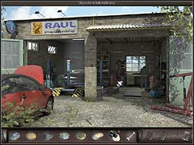 1 - Azarra, Spain, April 18, 2008 - Workshop; fountain; antique shop - April 18, 2008 - Art of Murder: Hunt For The Puppeteer - Game Guide and Walkthrough