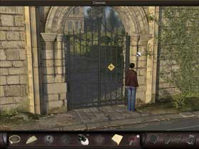 1 - Marseilles, France, April 19, 2008 - Gate; wall; phone booth; harbor - April 19, 2008 - Art of Murder: Hunt For The Puppeteer - Game Guide and Walkthrough