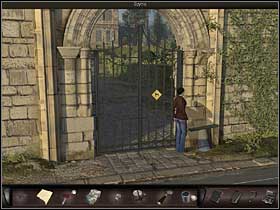 5 - Marseilles, France, April 19, 2008 - Gate; wall; phone booth; harbor - April 19, 2008 - Art of Murder: Hunt For The Puppeteer - Game Guide and Walkthrough