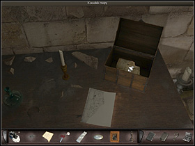 The door reveals a short corridor leading to a hidden room - Marseilles, France, April 19, 2008 - Louis Carnots mansion - April 19, 2008 - Art of Murder: Hunt For The Puppeteer - Game Guide and Walkthrough