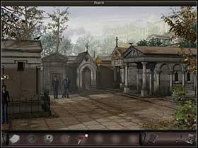 2 - Paris, France, April 23, 2008 - Montmartre Cemetery - April 23, 2008 - Art of Murder: Hunt For The Puppeteer - Game Guide and Walkthrough