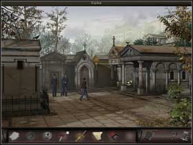 1 - Paris, France, April 23, 2008 - Montmartre Cemetery - part 1 - April 23, 2008 - Art of Murder: Hunt For The Puppeteer - Game Guide and Walkthrough