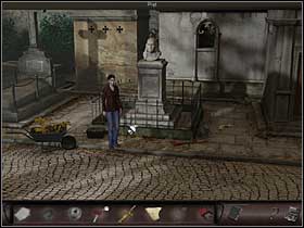 3 - Paris, France, April 23, 2008 - Montmartre Cemetery - part 1 - April 23, 2008 - Art of Murder: Hunt For The Puppeteer - Game Guide and Walkthrough