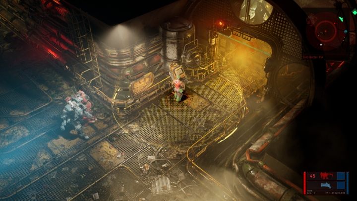 Go to a nearby terminal and hold down the hack button - The ascent: Access denied / blocked passage - what to do? - FAQ - The Ascent Guide